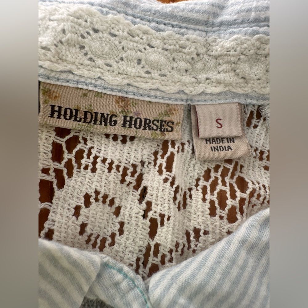 Anthropologie Holding Horses Buttondown Shirt - Picture 4 of 6